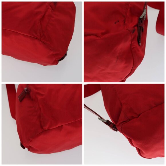 PRADA Backpack Nylon Red Auth ar13087 - Picture 16 of 16